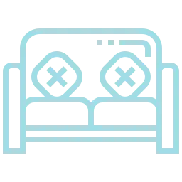 An icon depicting a sofa.